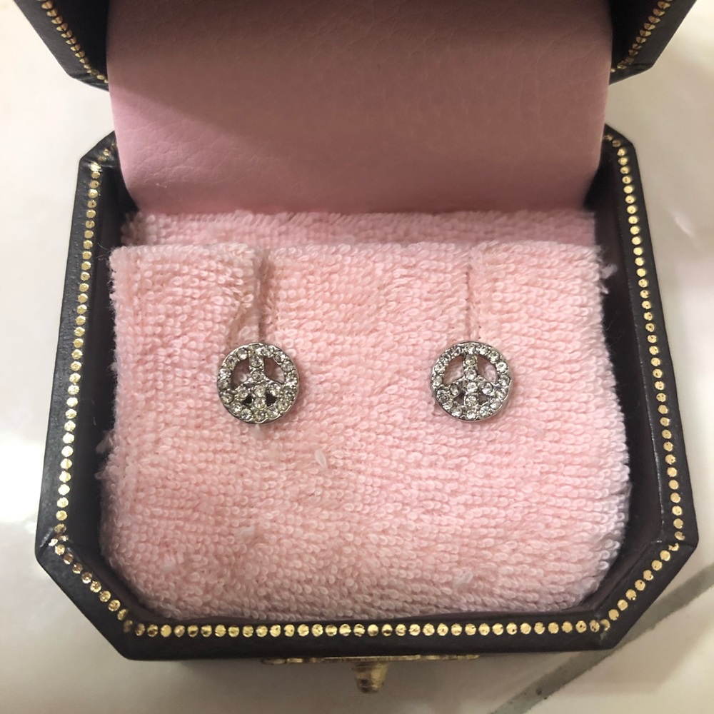 JUICY COUTURE Diamond Stud Earrings
